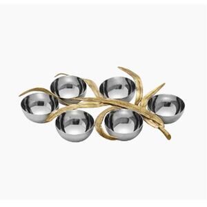 Michael Aram Palm Collection 6-Compartment Seder Plate